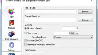 KFK File Splitter screenshot