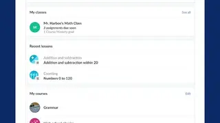 Khan Academy screenshot