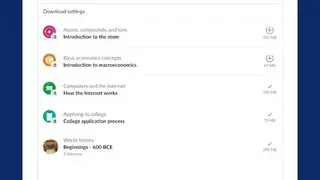 Khan Academy screenshot