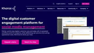 Khoros Marketing screenshot
