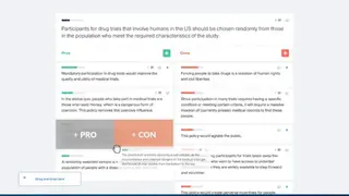 Kialo screenshot