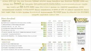KickassTorrents screenshot