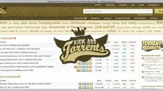 KickassTorrents screenshot