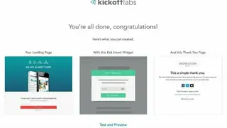 KickoffLabs screenshot