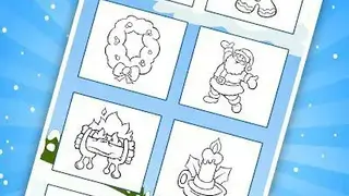 Kids Coloring Book Christmas screenshot