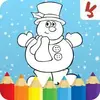 Kids Coloring Book Christmas