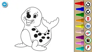 Kids Coloring Book: Cute Animals screenshot