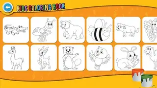 Kids Coloring Book: Cute Animals screenshot