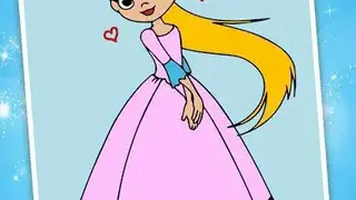 Kids Coloring Book: Princess screenshot