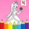 Kids Coloring Book: Princess