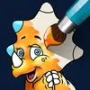 Kids Dinosaur Coloring Pages – Free Dino Game