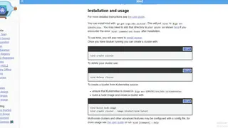Kind screenshot
