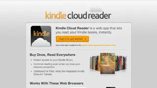 Kindle Cloud Reader screenshot