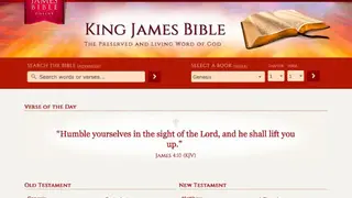King James Bible Online screenshot