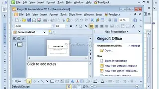 Kingsoft Office Suite screenshot