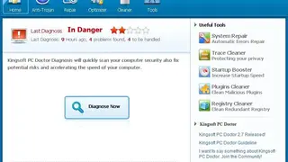 Kingsoft PC Doctor screenshot