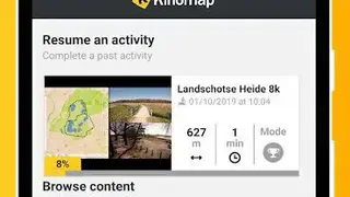 Kinomap screenshot