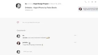 Kippt screenshot