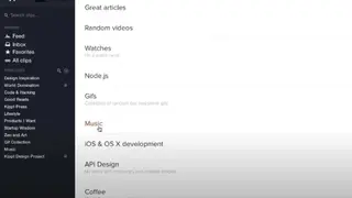 Kippt screenshot