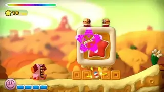 Kirby and the Rainbow Curse screenshot