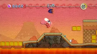 Kirby’s Epic Yarn screenshot