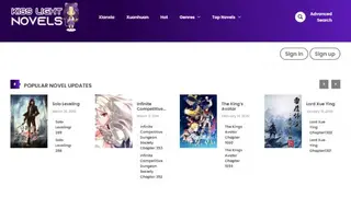 Kiss Light Novels screenshot