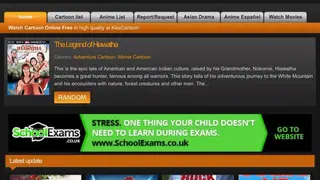 Kisscartoon screenshot