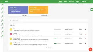 KiSSFLOW screenshot