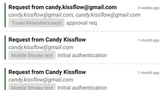 KiSSFLOW screenshot