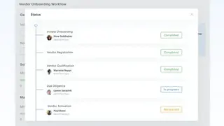 Kissflow Vendor Management screenshot