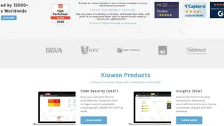 Kiuwan screenshot