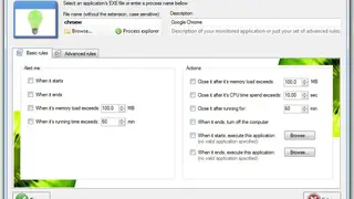 Kiwi application monitor screenshot