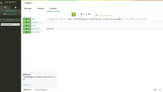 Kiwi IRC screenshot