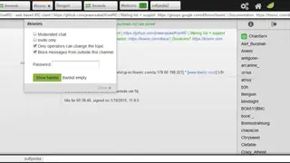 Kiwi IRC screenshot