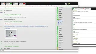 Kiwi IRC screenshot