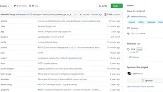 Kiwix screenshot