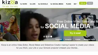 Kizoa Slideshow maker screenshot