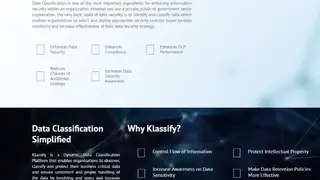 Klassify Data Classification Suite screenshot