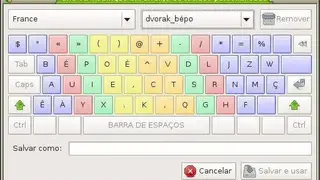 Klavaro screenshot