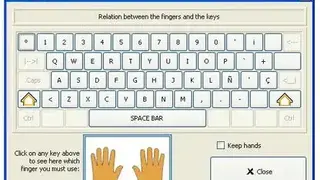 Klavaro screenshot