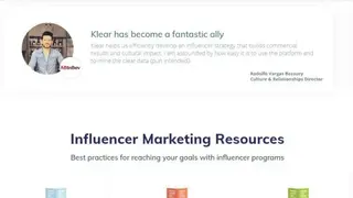 Klear screenshot