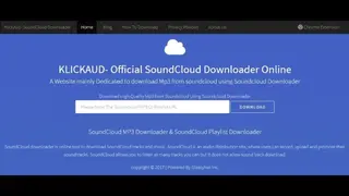 Klickaud screenshot