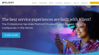 Klient screenshot