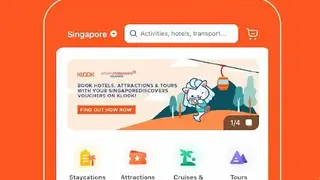 Klook screenshot