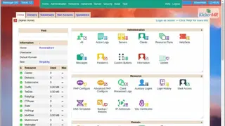Kloxo screenshot