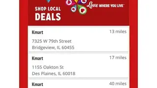 Kmart screenshot