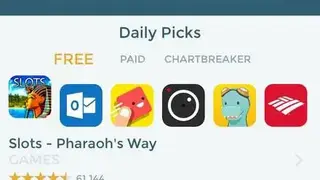 Knicket App Search screenshot
