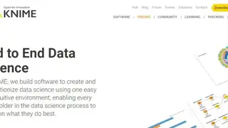 Knime screenshot