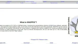 Knoppix screenshot