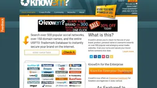 KnowEm screenshot